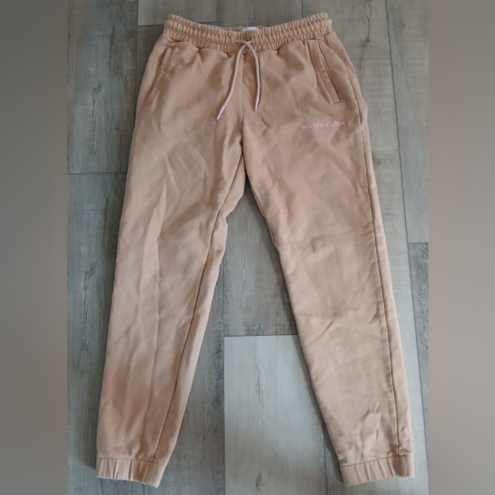 SCOTCH & SODA UNISEX ORGANIC COTTON SWEATPANTS SIZE M